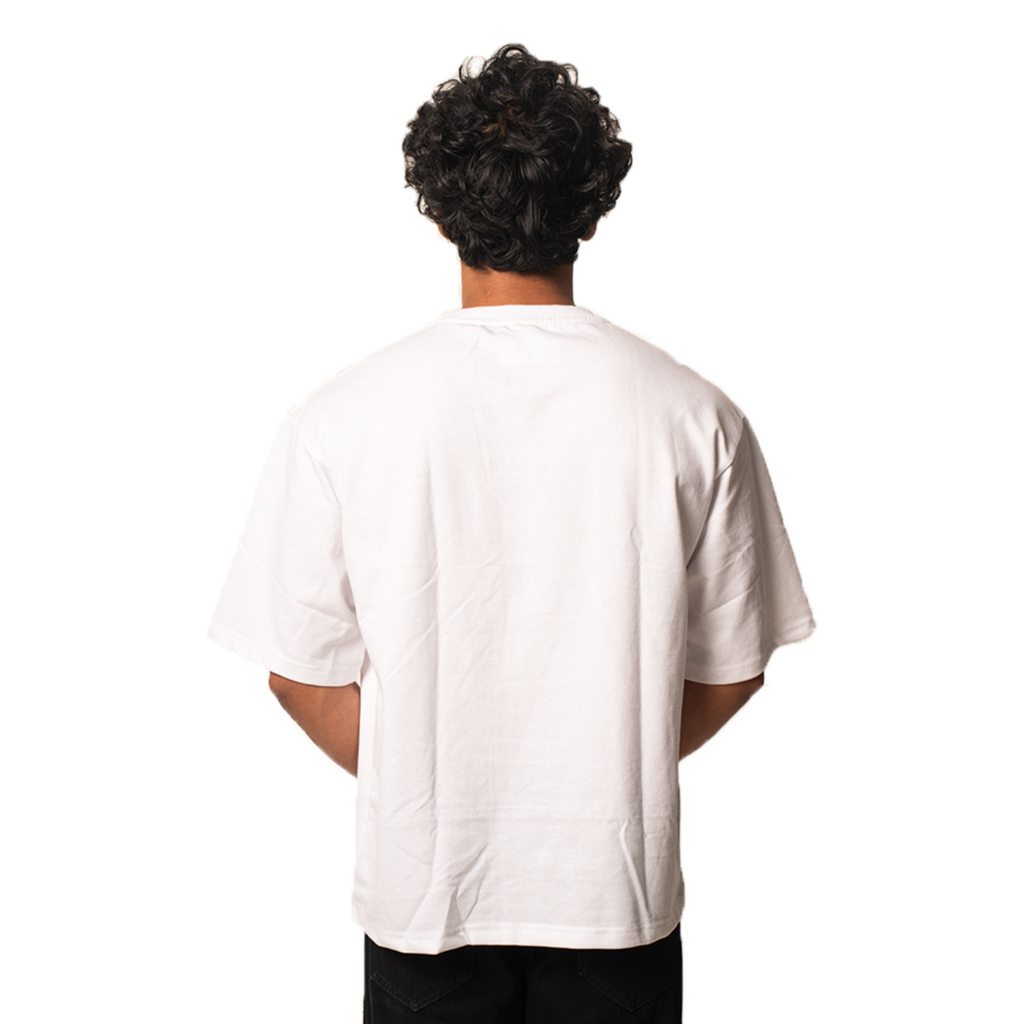 Oversized Fit Tee — White